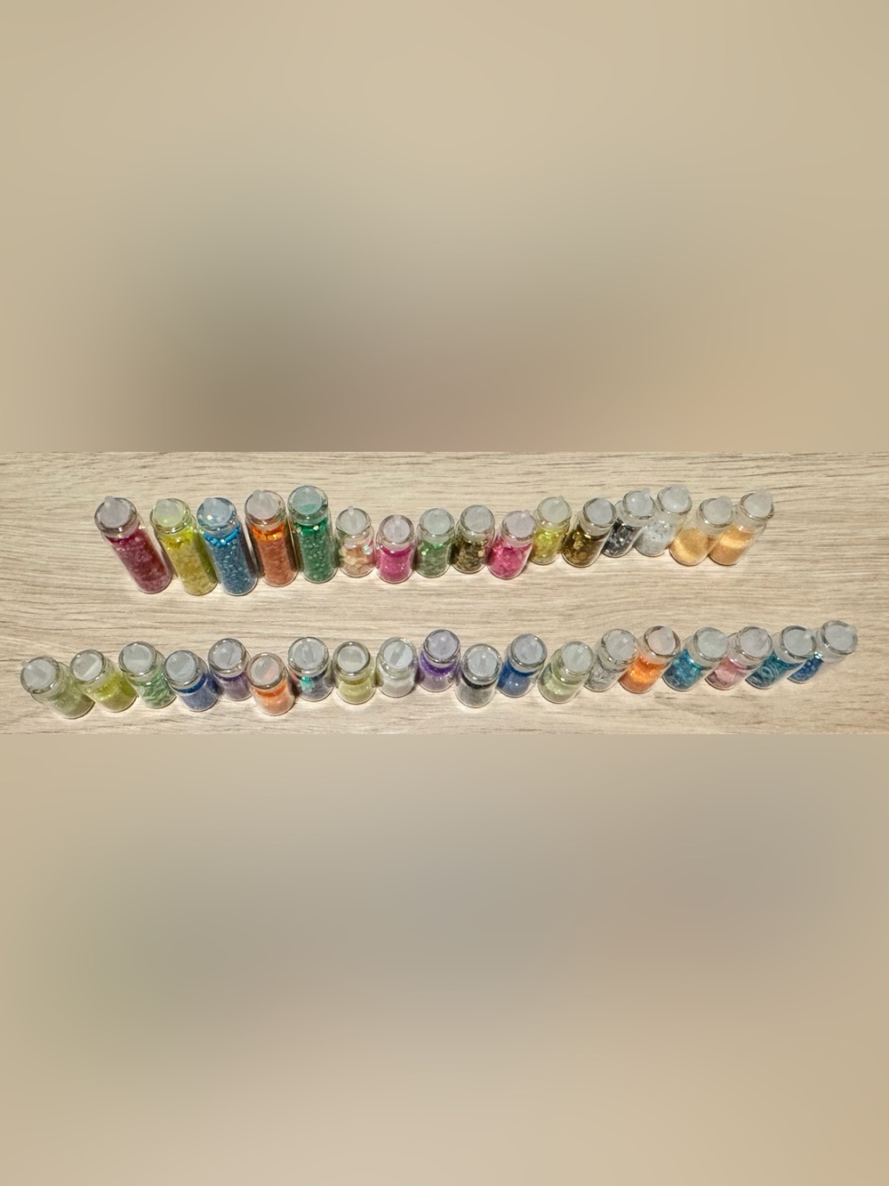 Assorted Nail Glitter Mix Set - Multicolor